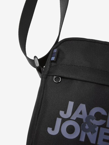 JACK & JONES Torba za čez ramo 'ADRIAN' | črna barva