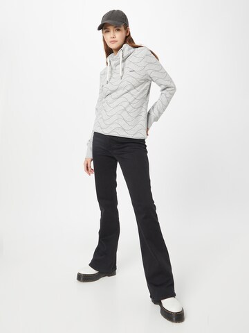 WLD - Sweatshirt 'Winterwaves' em cinzento