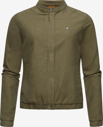 Ragwear Between-Season Jacket 'Malawi' in Green: front