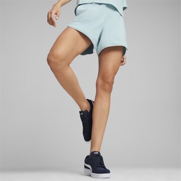 PUMA Loose fit Workout Pants 'Her' in Blue: front