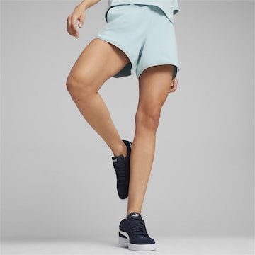 PUMA Loose fit Workout Pants 'Her' in Blue: front