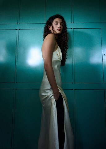 MANGO Kleid 'Serra' in Beige