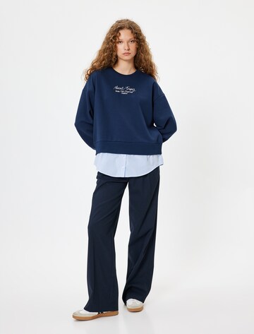 Koton Sweatshirt in Blauw