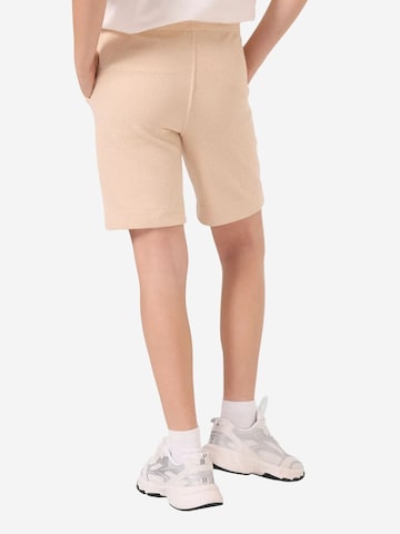 Tommy Life Broek 'TOMMY Shorts aus Jersey in normaler Passform' in Beige