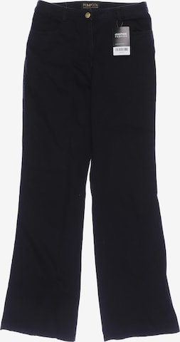 POMPÖÖS Pants in S in Black: front