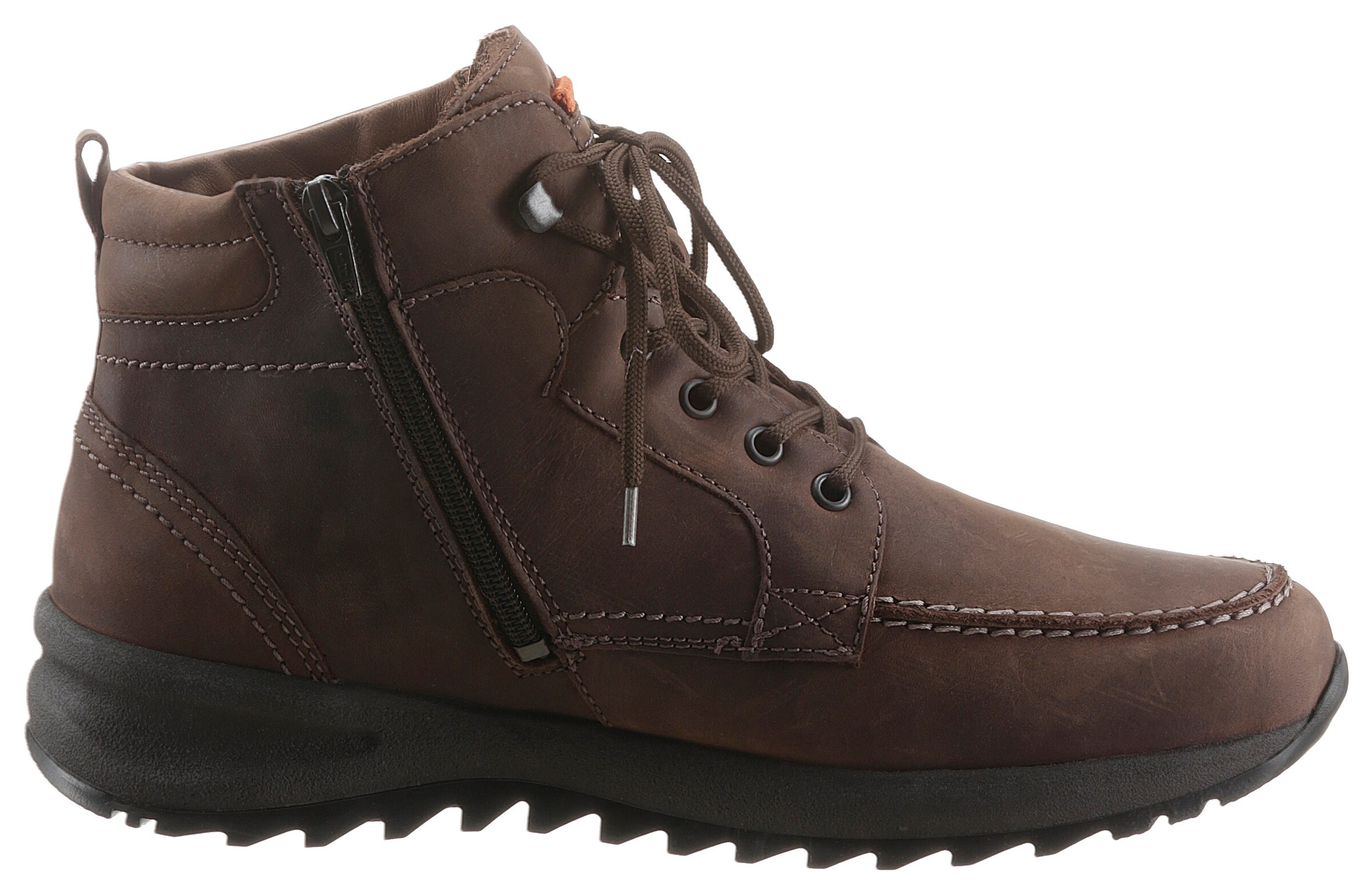 WALDLÄUFER Lace-Up Boots in Brown