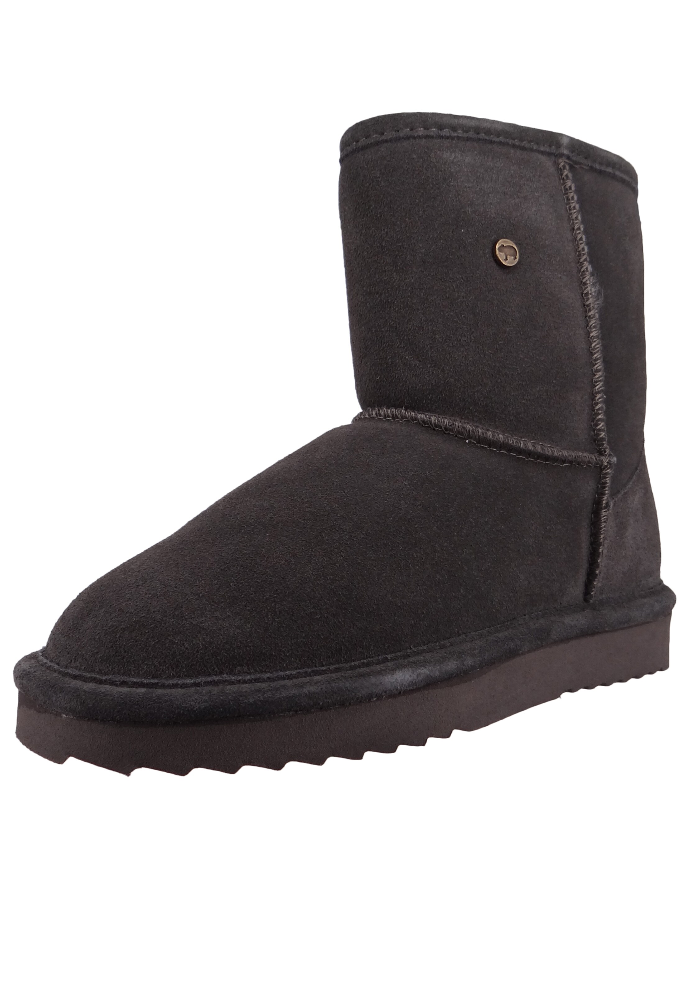 Boots 'Kangaroo' Warmbat en gris : devant