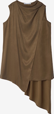 Camicia da donna di Adolfo Dominguez in marrone: frontale
