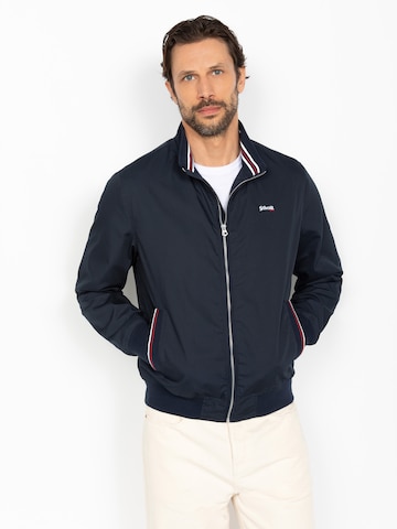 Manteau mi-saison Schott NYC en bleu