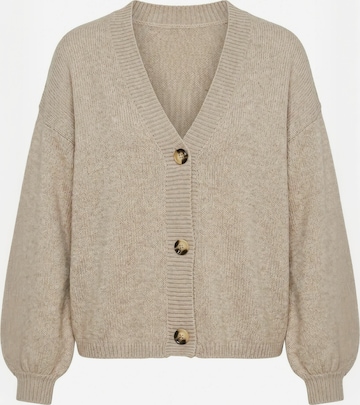 Cardigan ' Pen ' Opal Studio en beige : devant