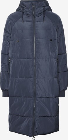 VERO MODA Winterjas 'AURA' in Blauw: voorkant