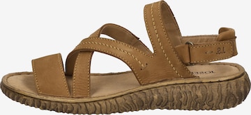 JOSEF SEIBEL Sandals 'Ronja 05' in Brown: front