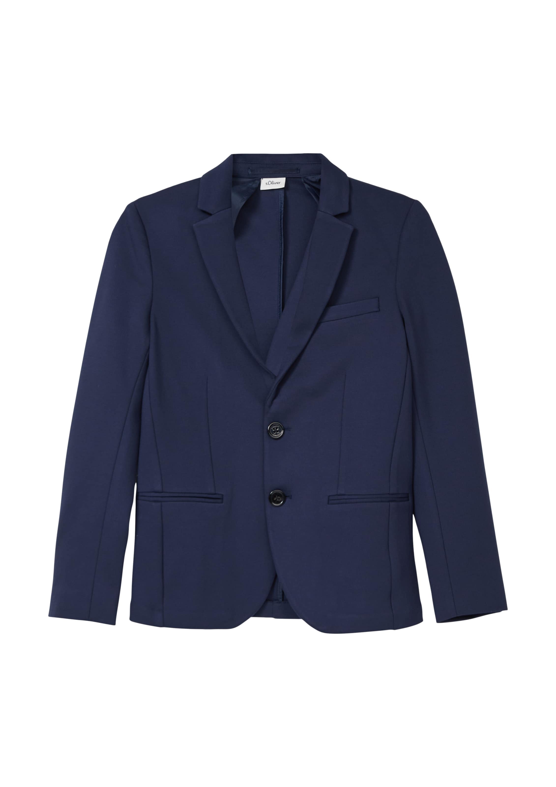 Vestes de costume s.Oliver en bleu : devant