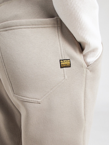 G-STAR - Tapered Calças 'Premium Core Type C' em cinzento