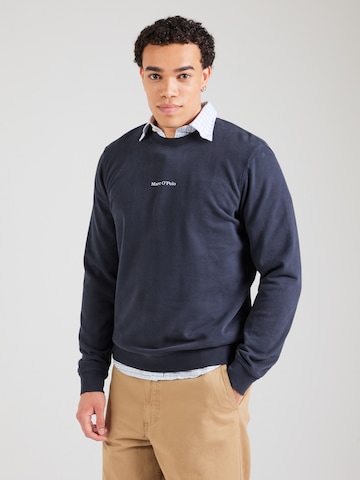 Marc O'Polo Bluzka sportowa w kolorze niebieski: przód