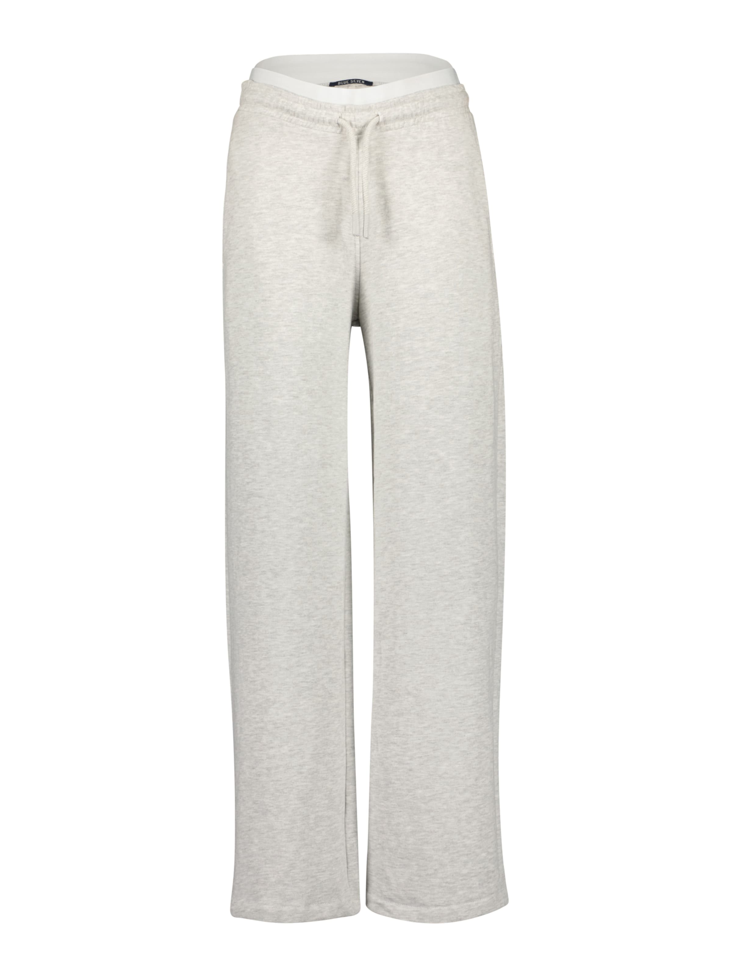 BLUE SEVEN - Pierna ancha Pantalón en gris: frente