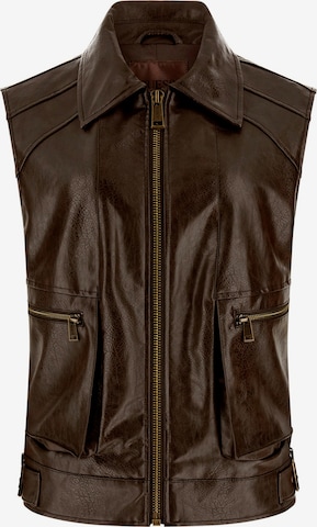 GUESS Liivi värissä ruskea: etupuoli