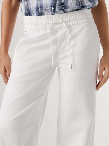 Loosefit Pantalon Pepe Jeans en blanc