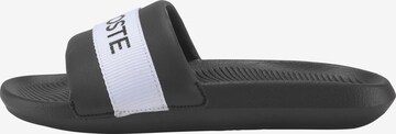 LACOSTE Pantolette in Schwarz: predná strana