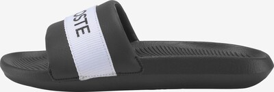 LACOSTE Pantolette in schwarz / weiß, Produktansicht