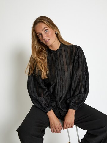 T-shirt 'Lorelei' Peppercorn en noir