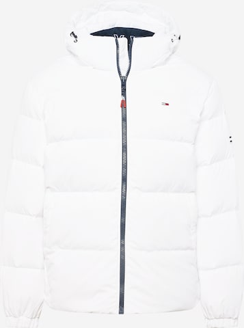 Tommy JeansZimska jakna - bijela boja: prednji dio