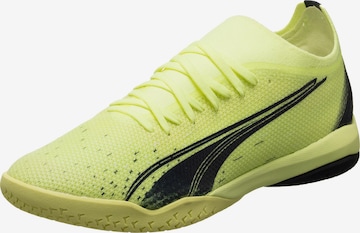 PUMA Soccer Cleats 'Ultra Match' in Yellow: front