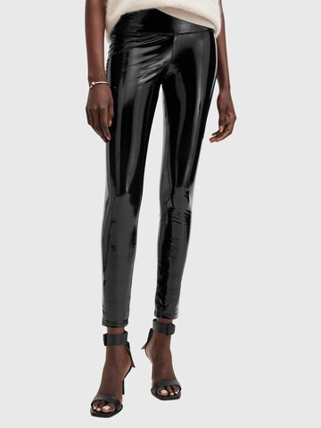 Skinny Leggings AllSaints en noir : devant