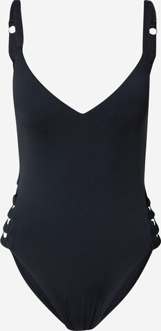 T-shirt Costume intero di Seafolly in nero: frontale