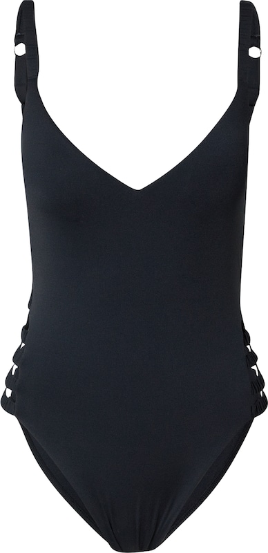 Seafolly T-Shirt Badeanzug in Schwarz Seafolly T-Shirt Badeanzug in Schwarz