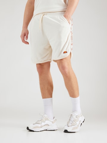 Regular Pantaloni 'Dougali' de la ELLESSE pe alb: față
