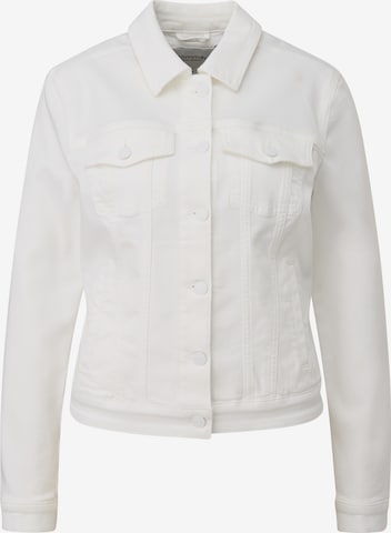 comma casual identity Between-Season Jacket in White: front