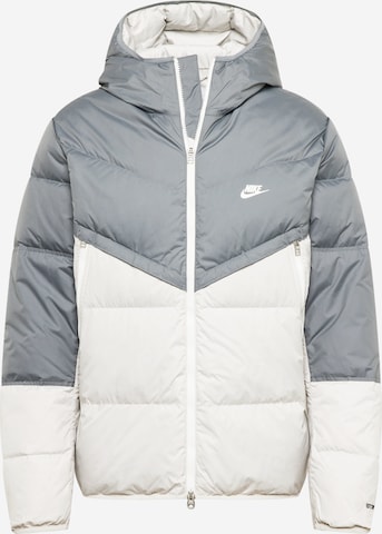 Nike Sportswear Jacke 'Windrunner' in Grau: predná strana