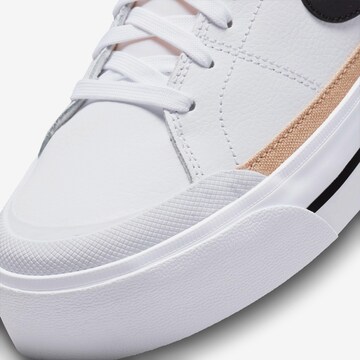 Nike SportswearNiske tenisice 'COURT LEGACY LIFT' - bijela boja