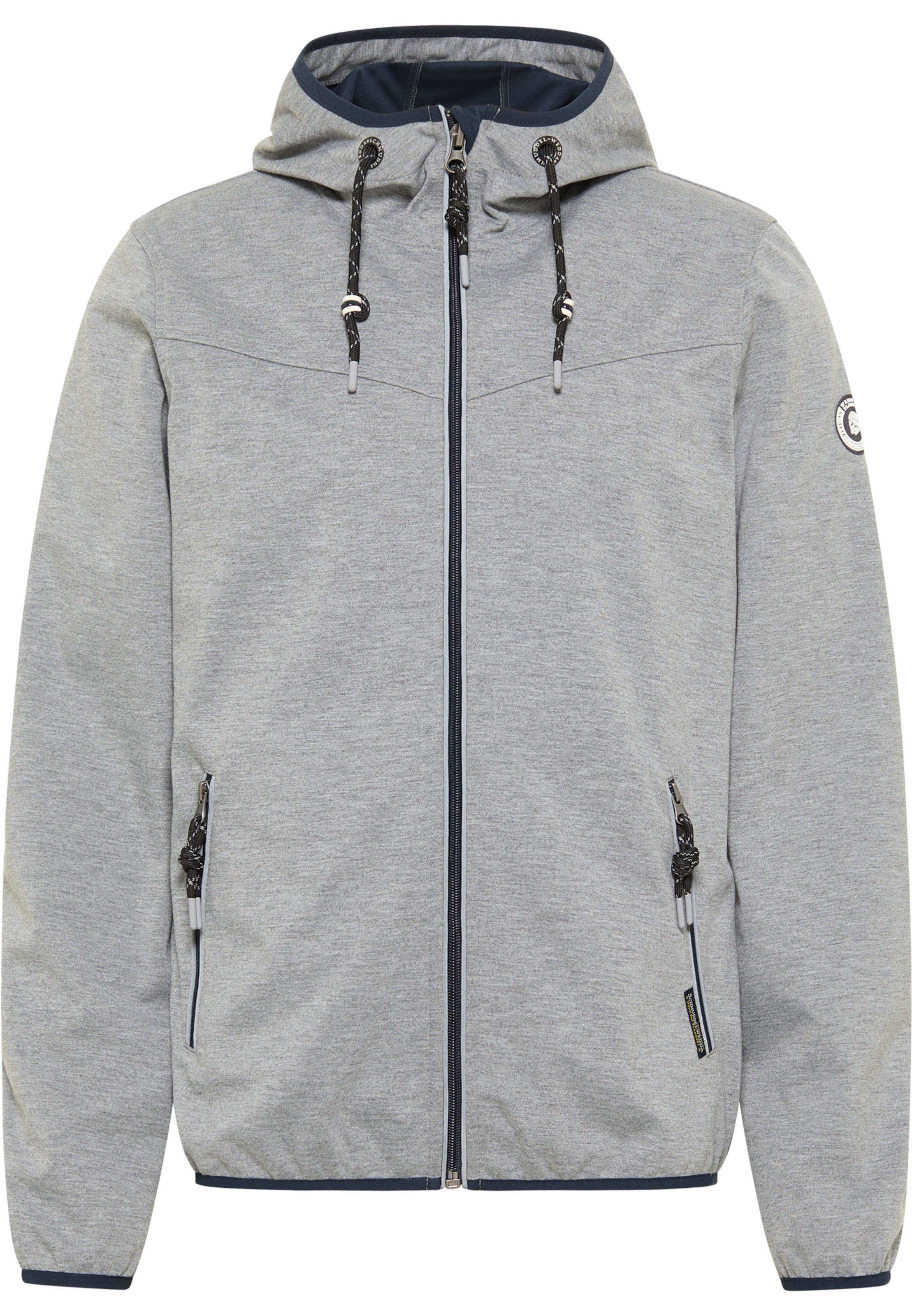 Giacca funzionale di Schmuddelwedda in grigio: frontale