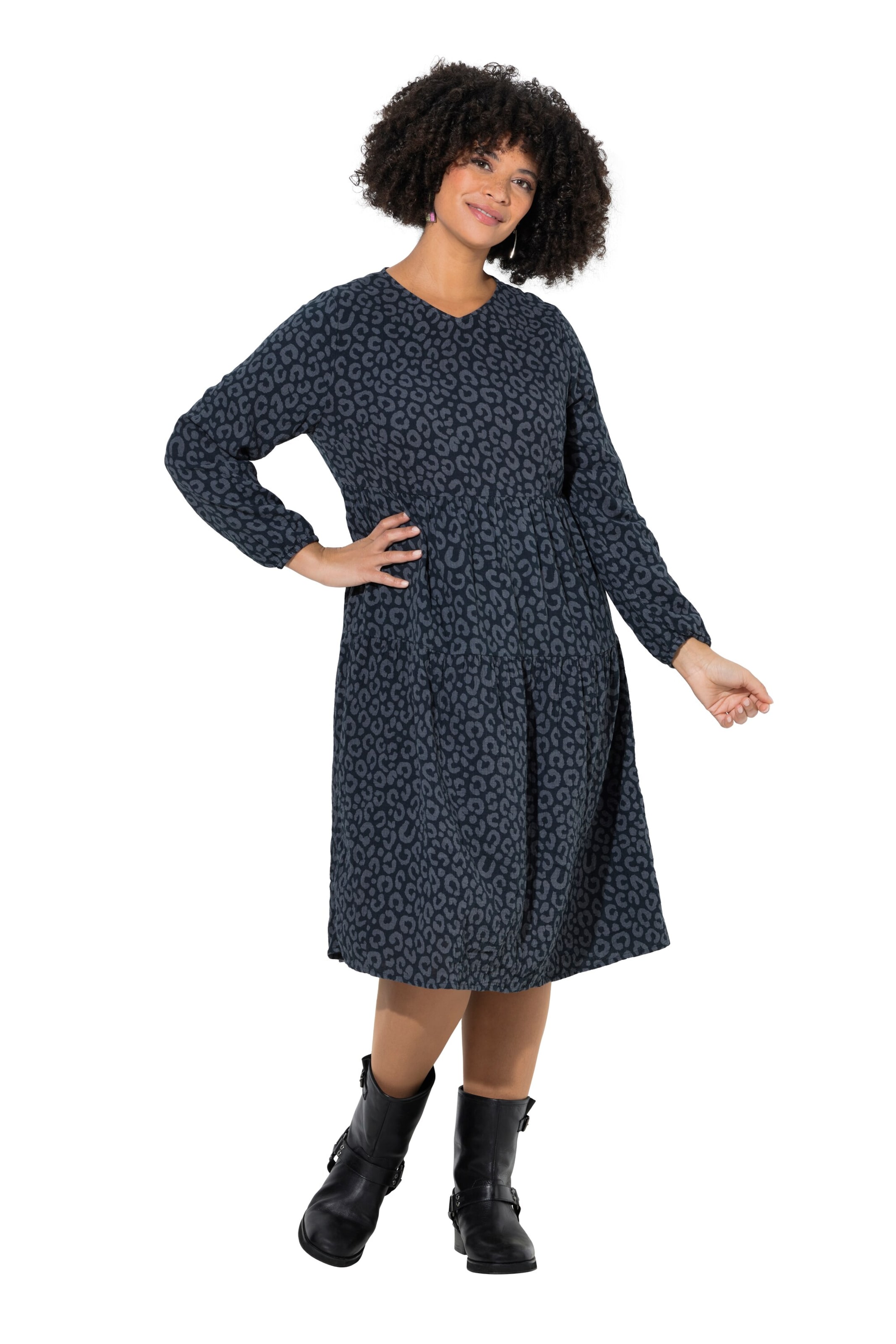 Angel of Style Kleid in Blau: Vorderseite