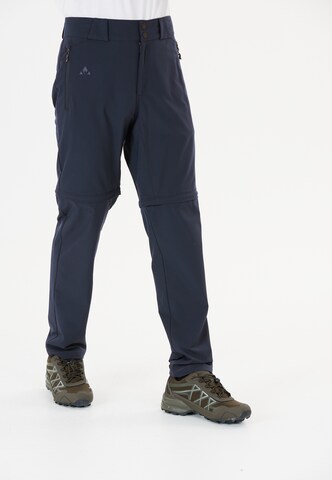 Whistler Regular Workout Pants 'Gerd' in Blue: front