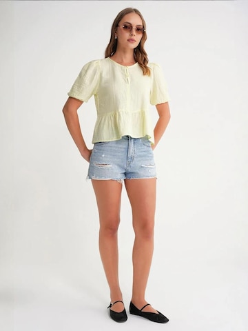 Chemisier MixRay en jaune