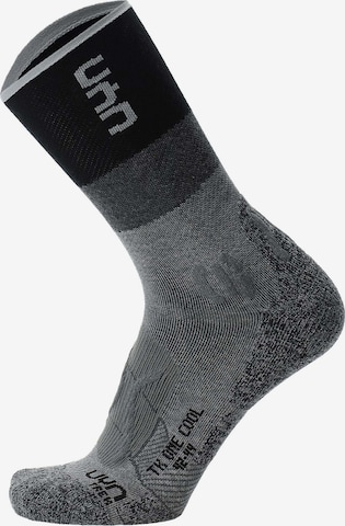 Calzino sportivo di Uyn in grigio: frontale