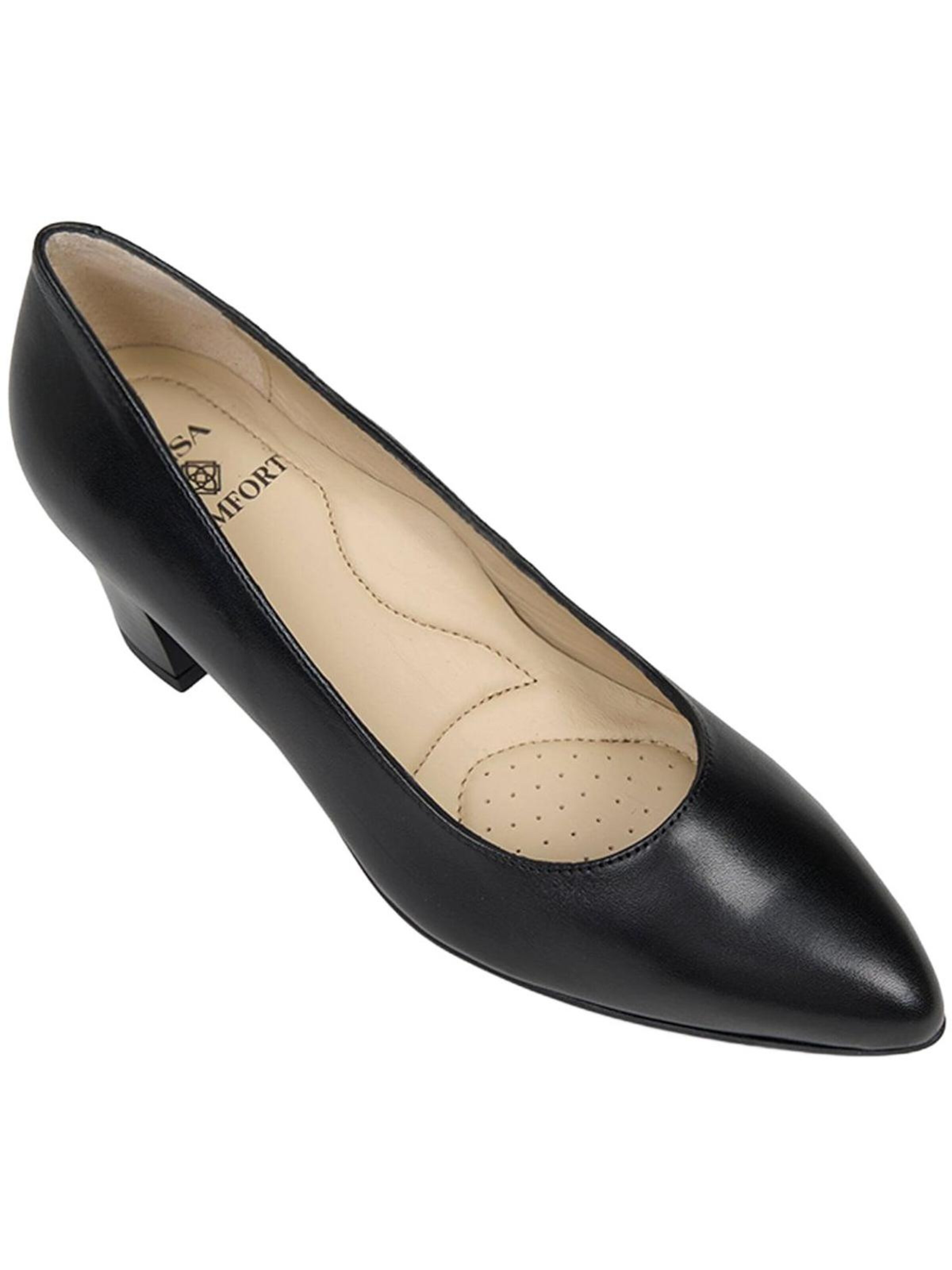 Desa Slingback pumps 'Pumps mit Blockabsatz' in Black