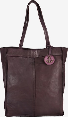 Harbour 2nd Shopper 'Elbe' in Purple: front