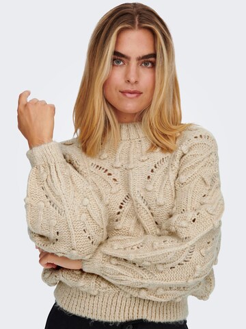 ONLY Sweater 'JANE' in Beige