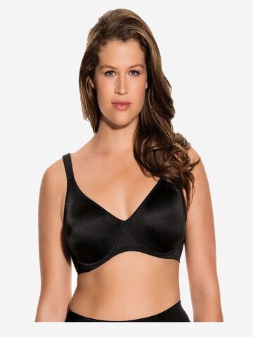 Dorina T-shirt Bra 'Lindsay' in Black