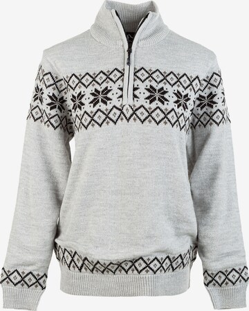 Whistler Sportpullover 'Payton' in Grau: predná strana