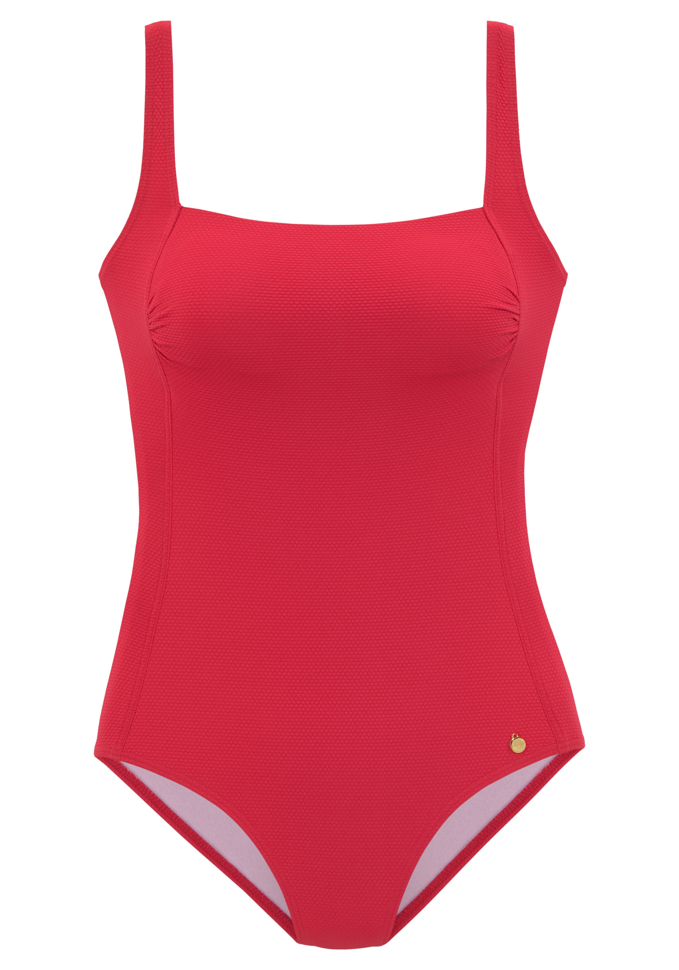 LASCANA Бюстие Бански костюм 'Cana' в червено: отпред