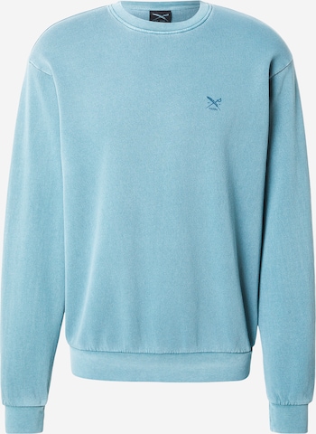 Sweat-shirt 'Waterdeeper' Iriedaily en vert : devant