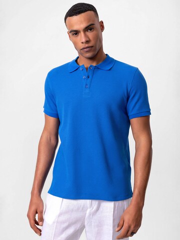 T-Shirt Anou Anou en bleu : devant