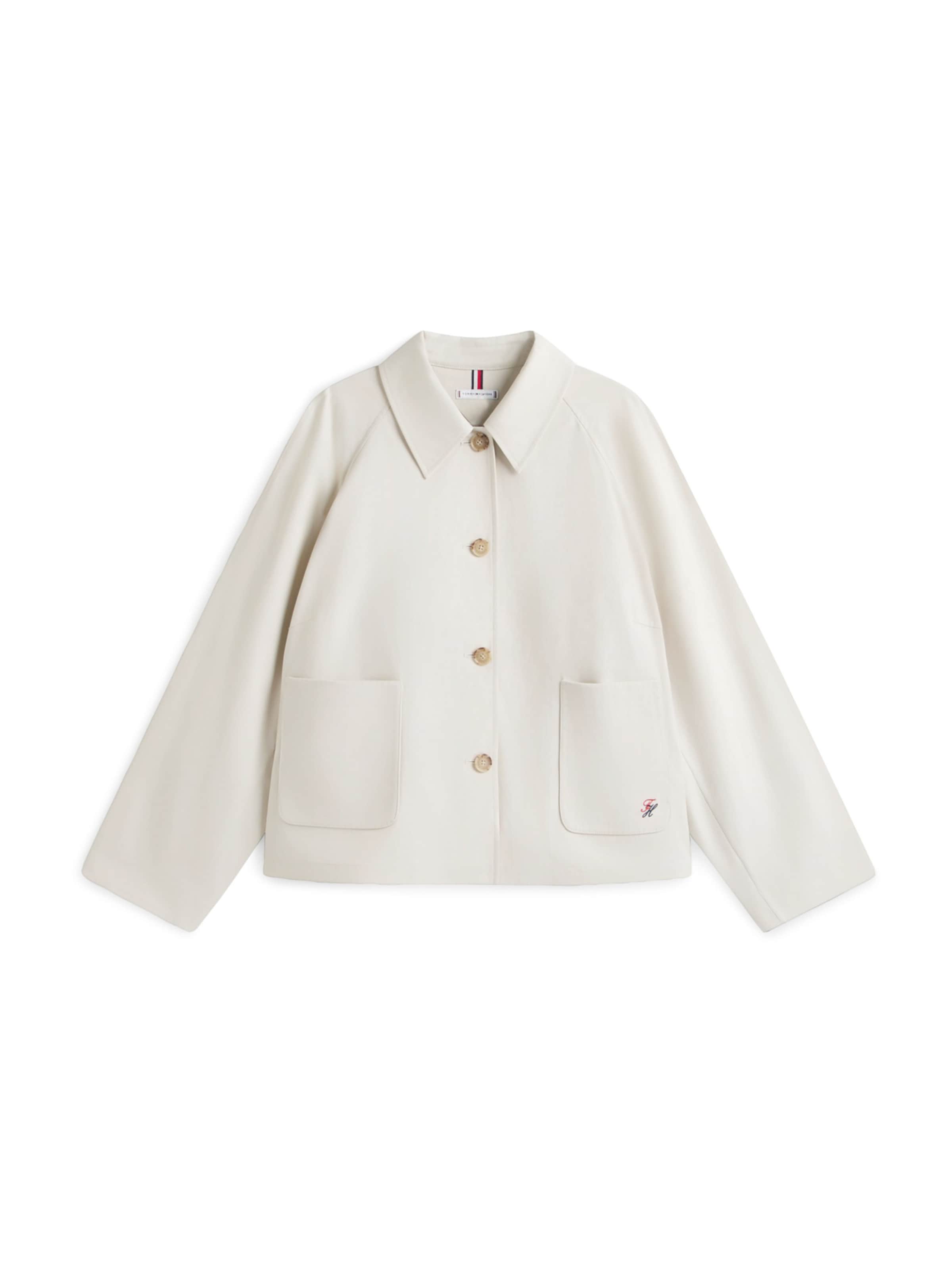 Tommy Hilfiger Curve Between-season jacket in Beige: front