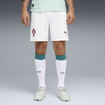 PUMA Regular Sports trousers 'Portugal 2026' in White: front