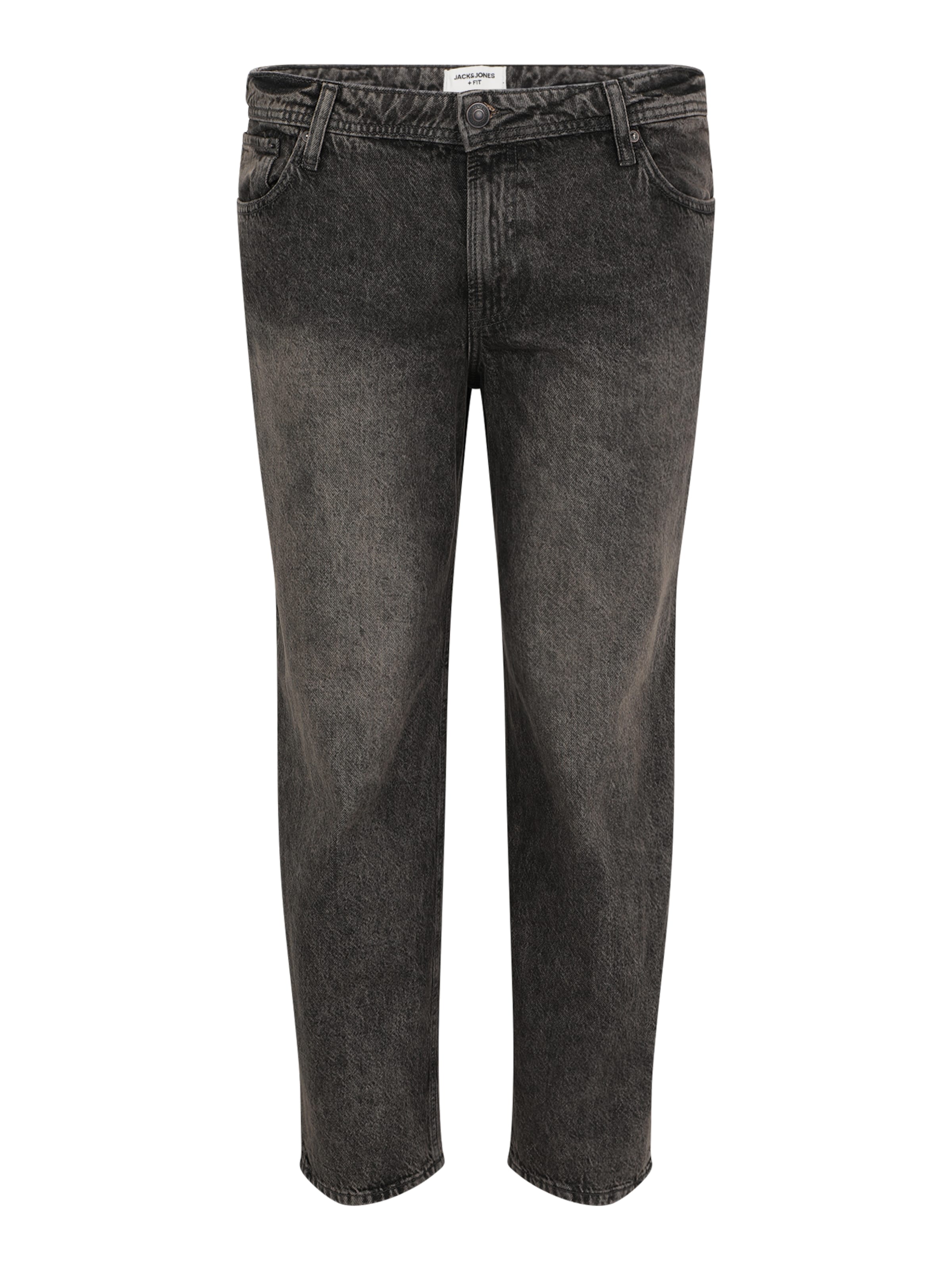 Jack & Jones Plus Loosefit Jeans 'JJICHRIS JJIORIGINAL' i sort: forside